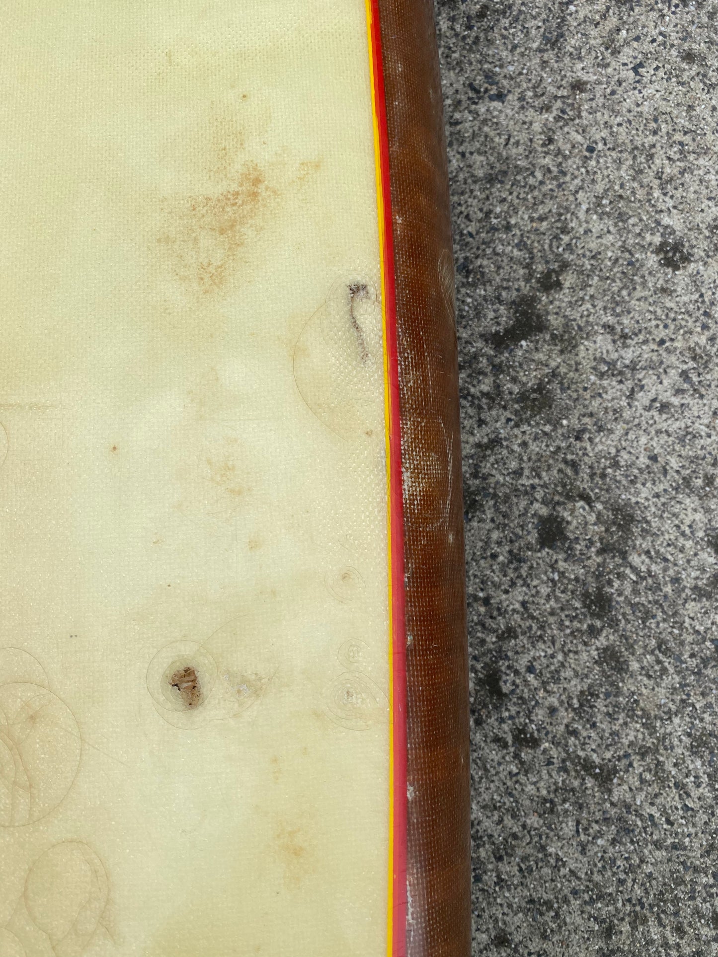 5’9 Ron Wade c.1970 S-Deck ‘Egg’ Single Fin Surfboard