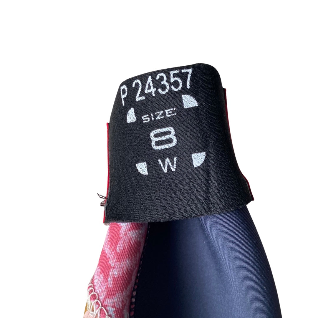 Rip Curl 3:2 Back ZipSize 8 Hibiscus, Navy, Pink Steamer P 24357