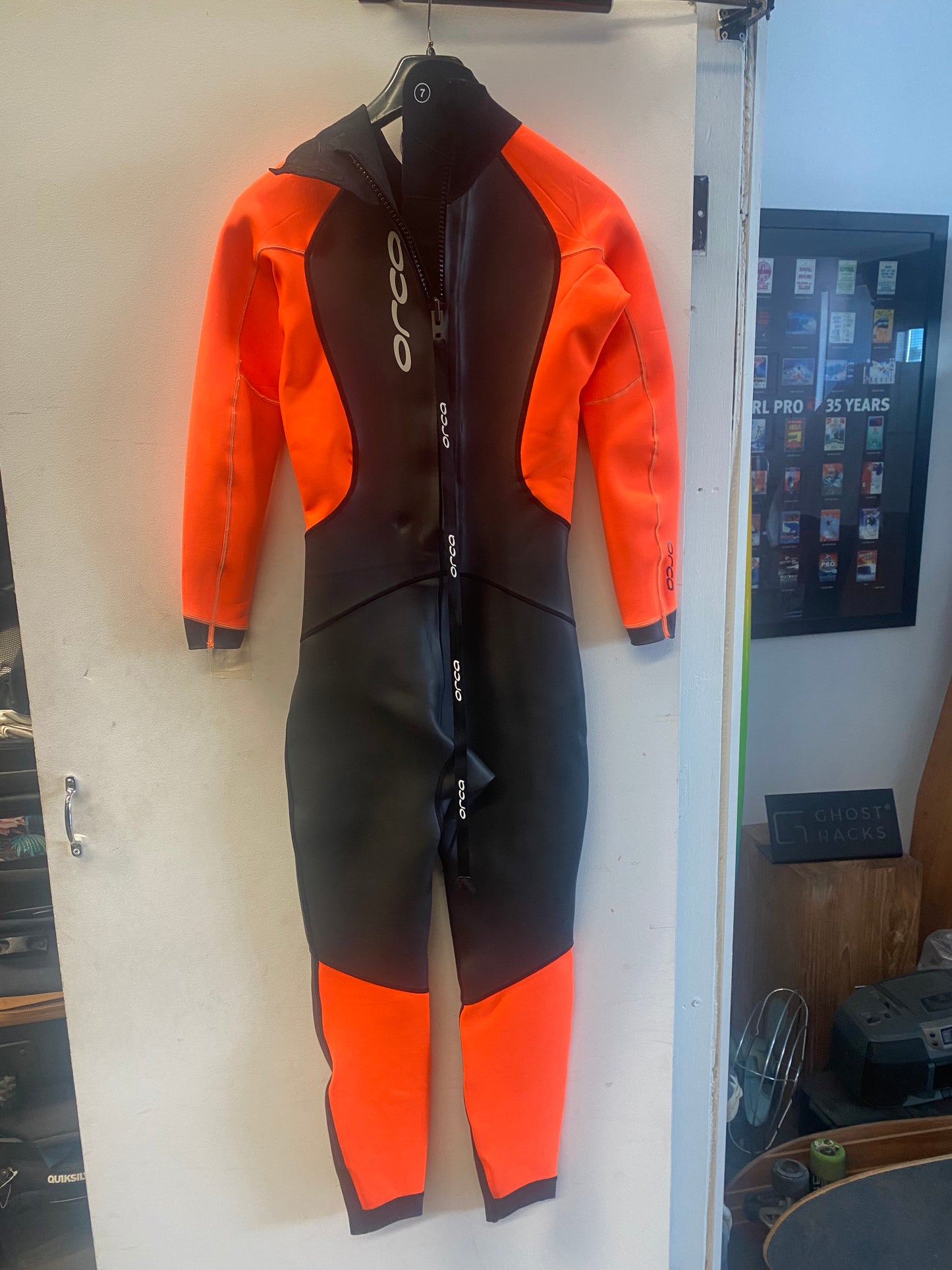 Orca 3mm Core, Women’s Medium (60-67 Kg’s) Hi-Vis, Open Water / Triathlon, Back Zip, Steamer Wetsuit