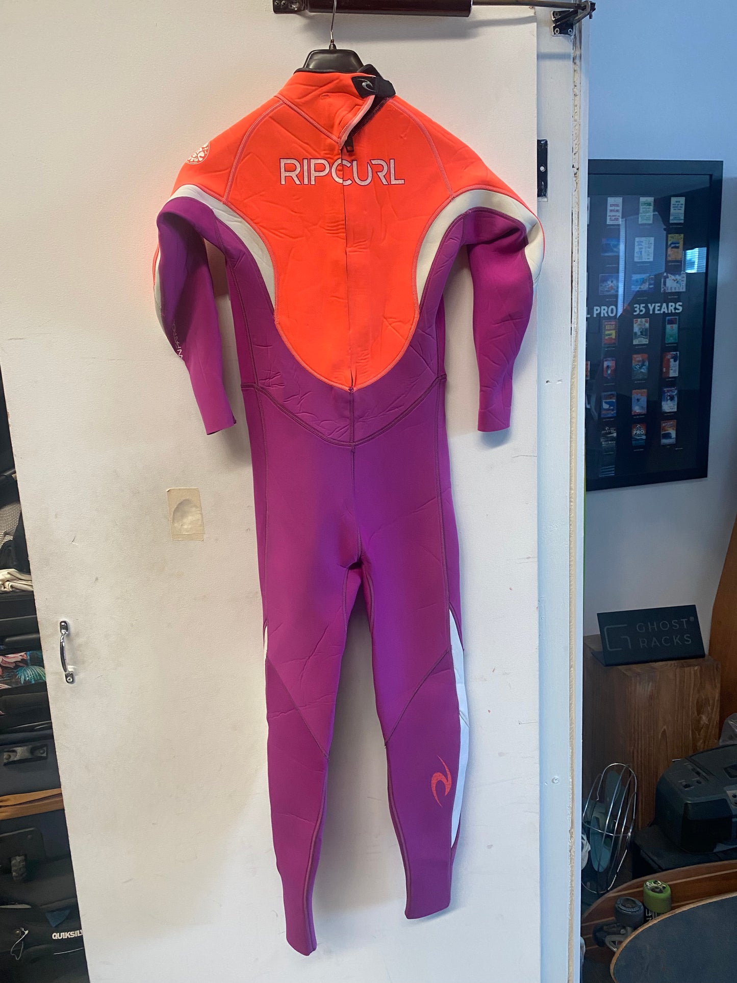 Rip Curl 3/2 Dawn Patrol, Size 16 Junior, Back Zip, Steamer Wetsuit (54-61 Kg’s)