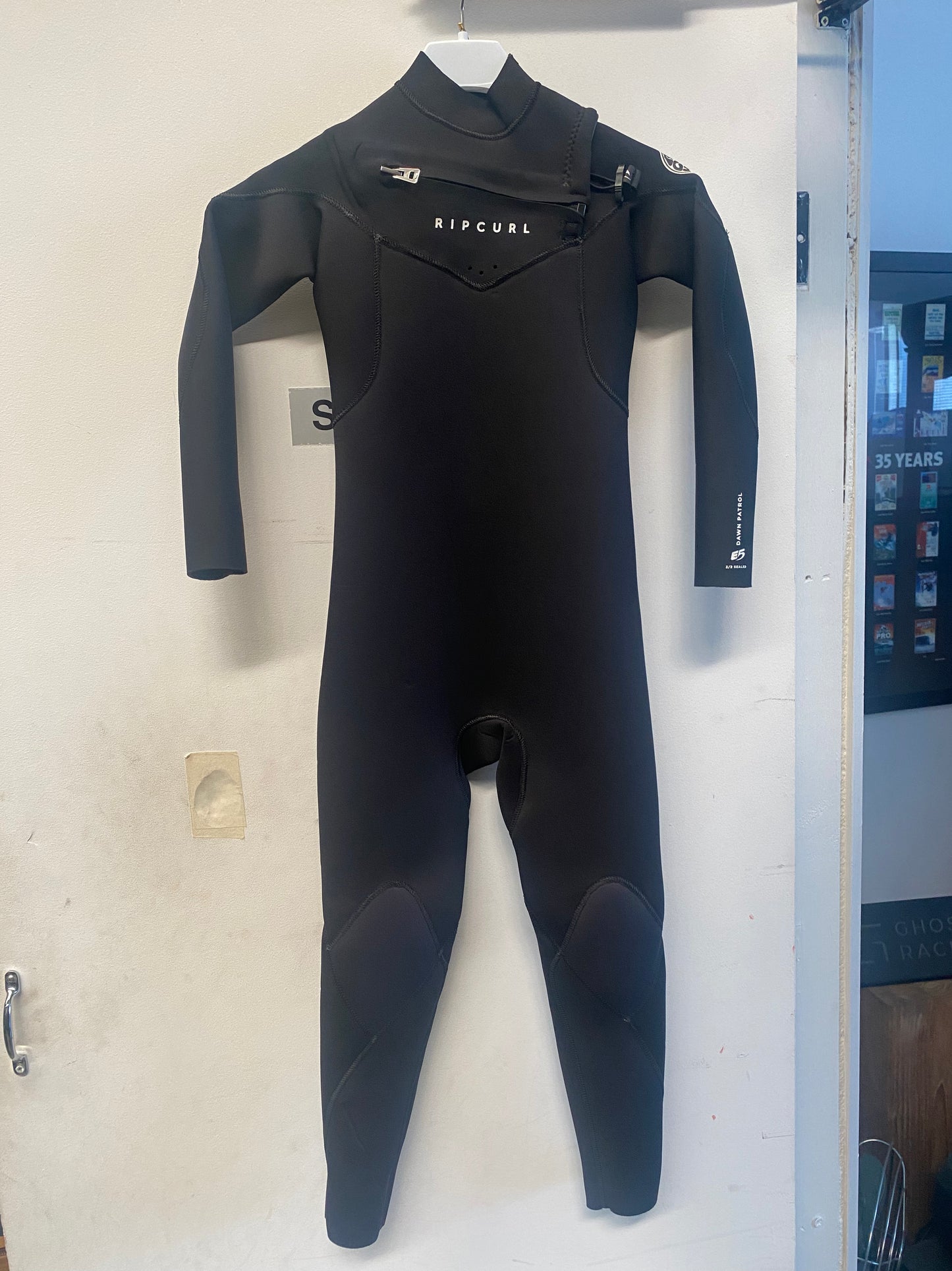 Rip Curl 3/2 ‘Dawn Patrol’ As New , Chest Zip , Kids 8, Sealed Steamer Wetsuit P20723