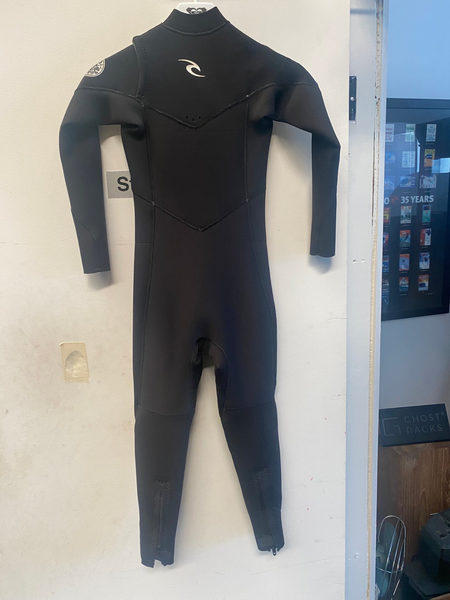 Rip Curl 3/2 ‘Dawn Patrol’ As New , Chest Zip , Kids 8, Sealed Steamer Wetsuit P20723