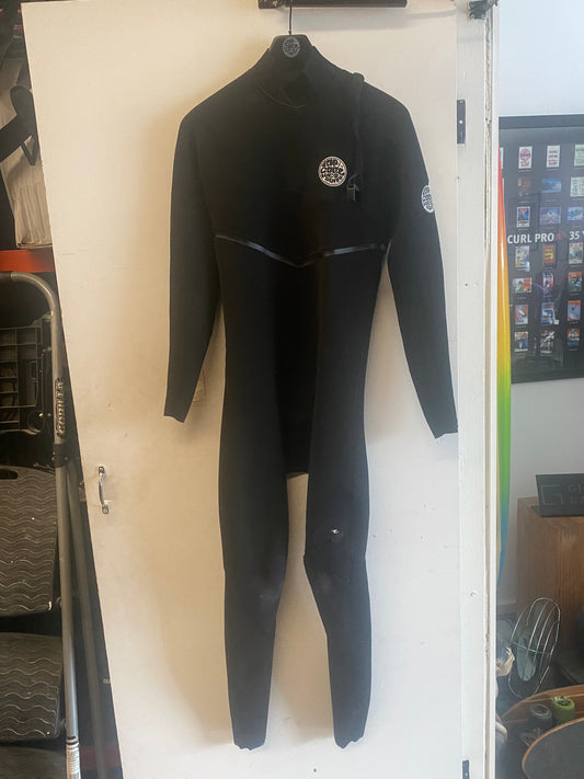 Rip Curl 2/2, E6, Zip Free, Large Adult, Steamer Wetsuit P 29767