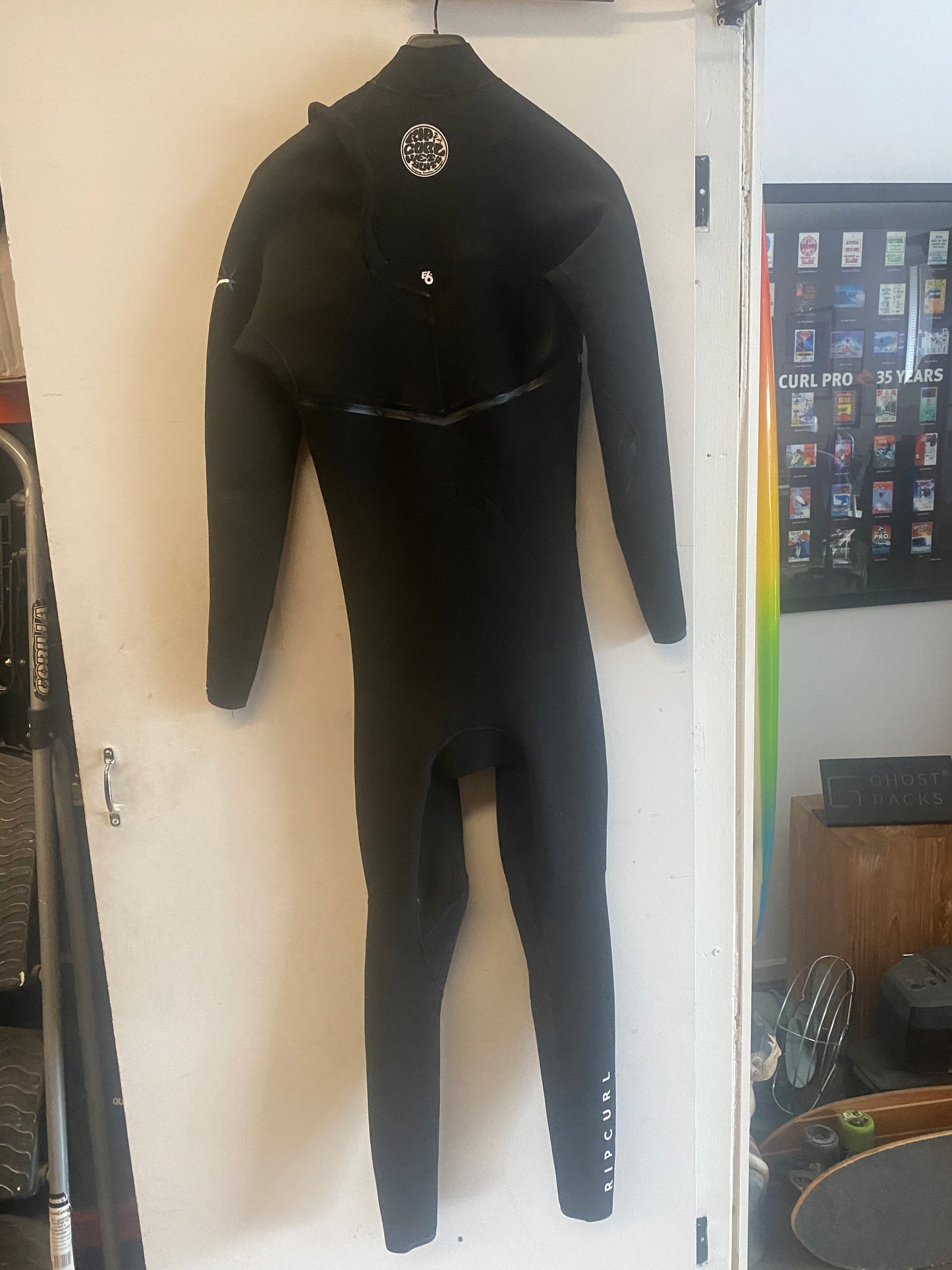 Rip Curl 2/2, E6, Zip Free, Large Adult, Steamer Wetsuit P 29767