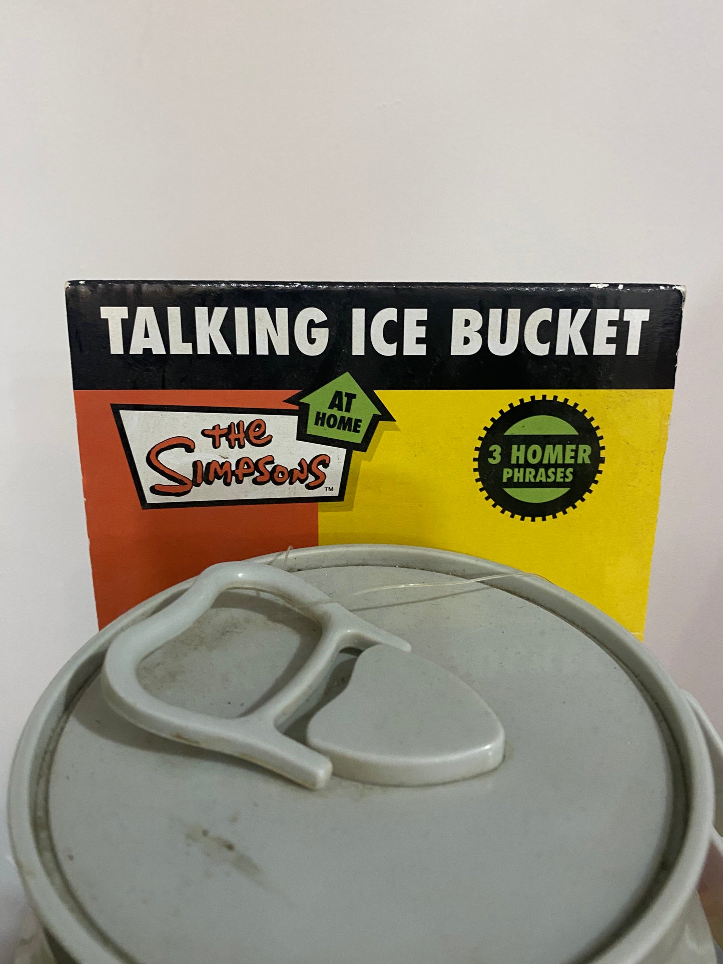 Rare The Simpsons ‘Duff Beer’ Talking Ice Bucket , 2005 NEW in box