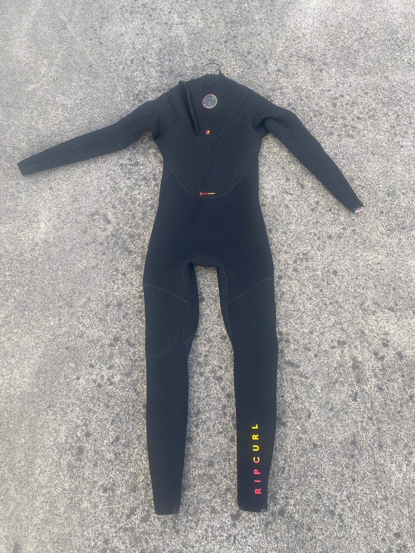 Rip Curl 4/3, E7 Heatseeker Flashbomb, Zip Free, Large Adult Wetsuit Steamer: P33883