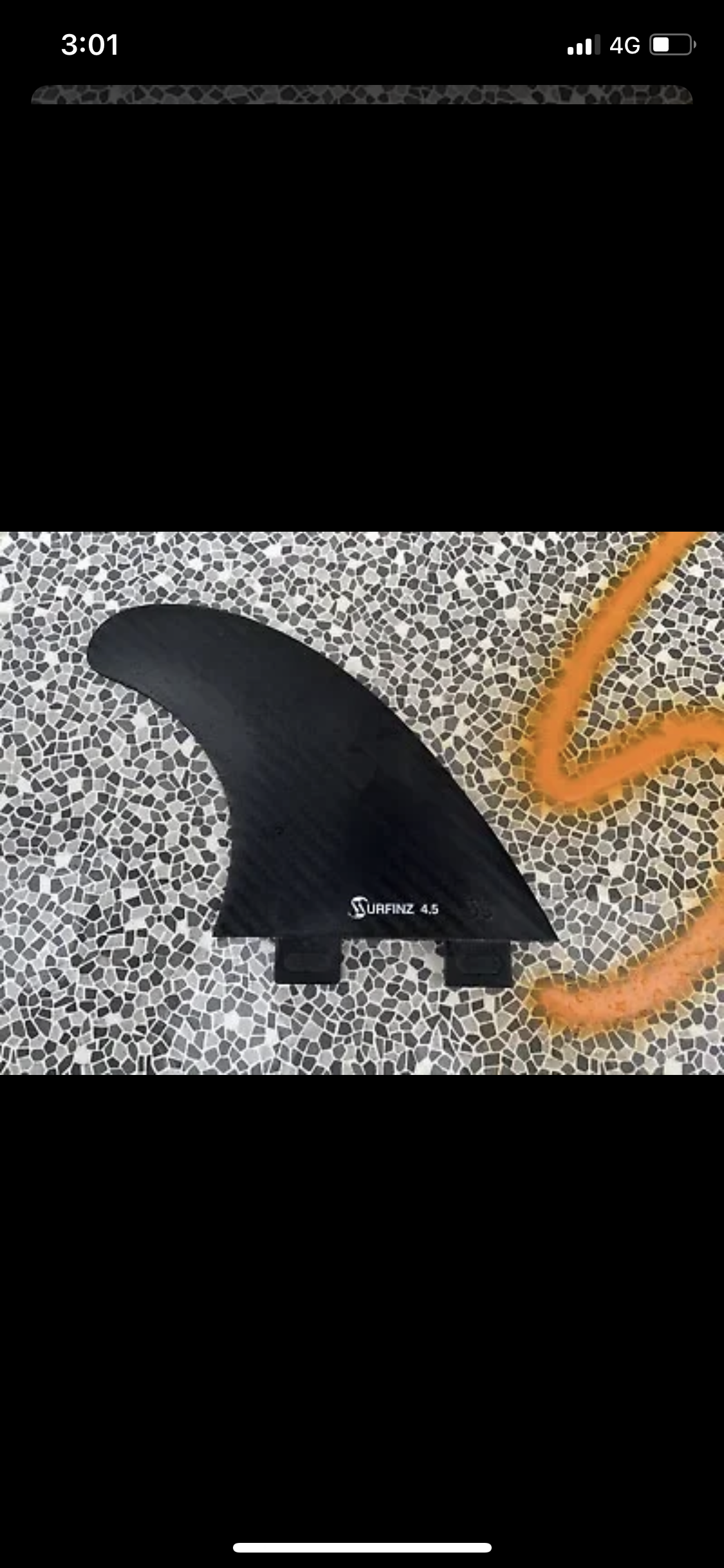 FCS1 Surfboard 5 Fin set, NEW, Thruster / Quad fin (Also fits FCS2 plugs)