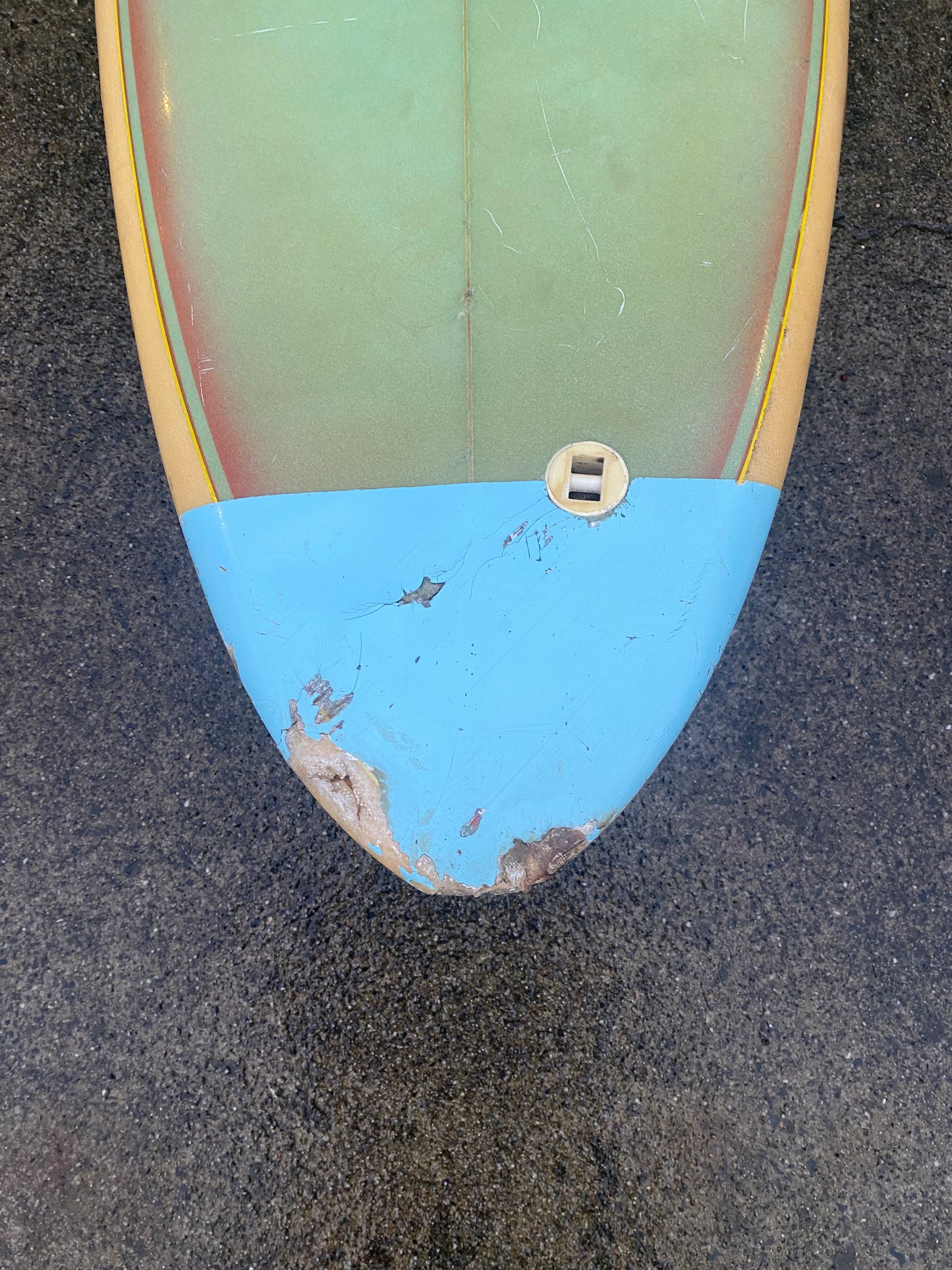 5’7 Balin Single Fin Surfboard, Mark Loveridge Shaped, c.1977