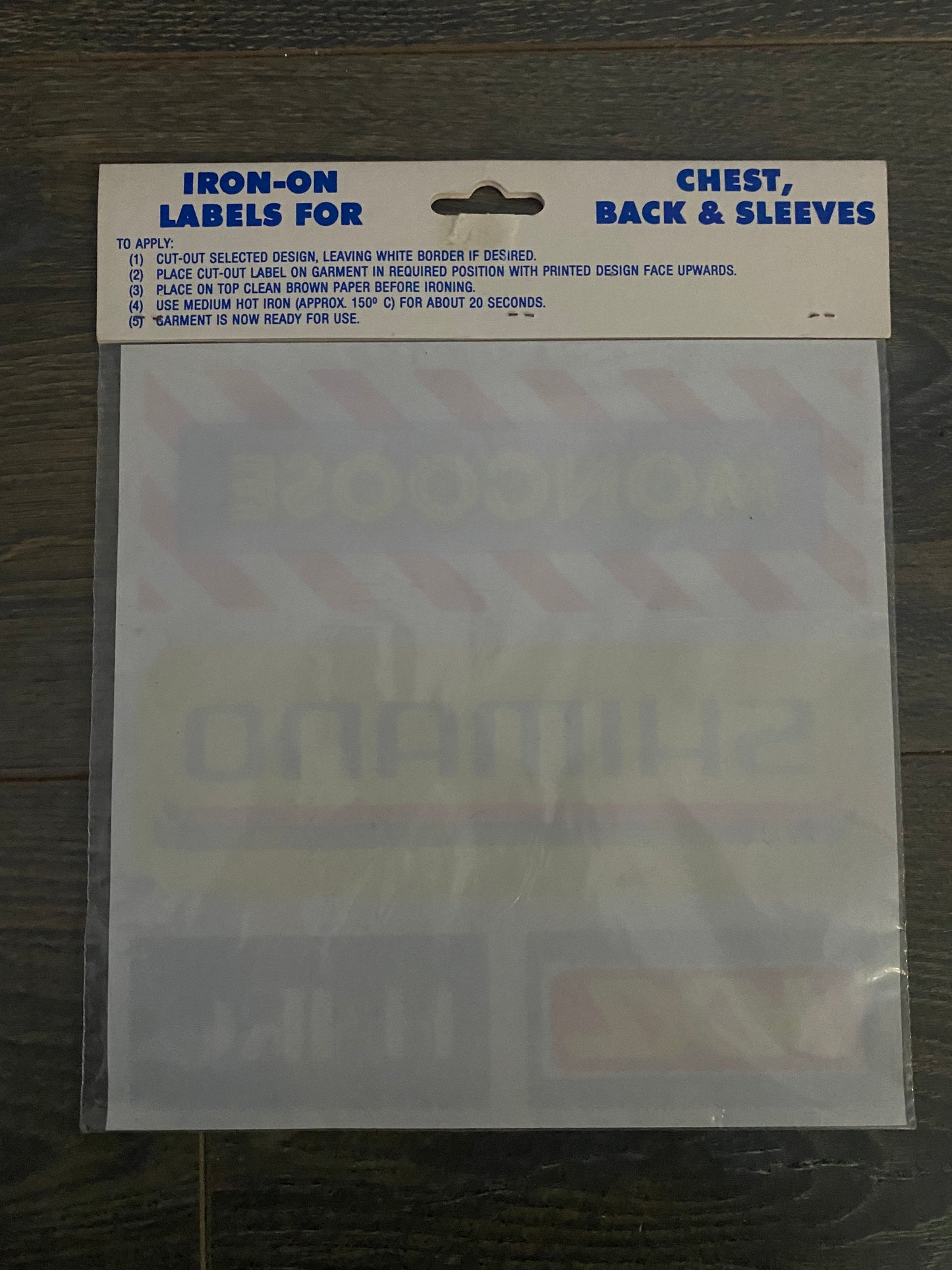 Vintage 1980’s BMX Iron - On Transfers , New Old Stock