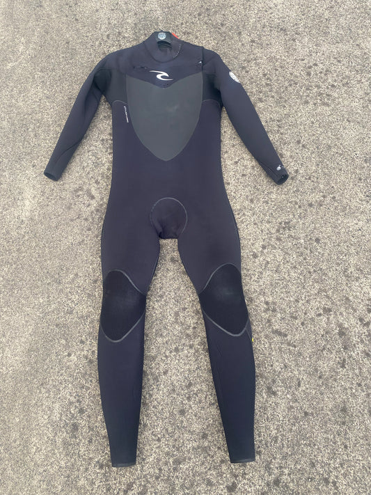 Rip Curl, 5/3 , E5, Flashbomb, Chest Zip, Size Large Wetsuit Steamer, M 88491