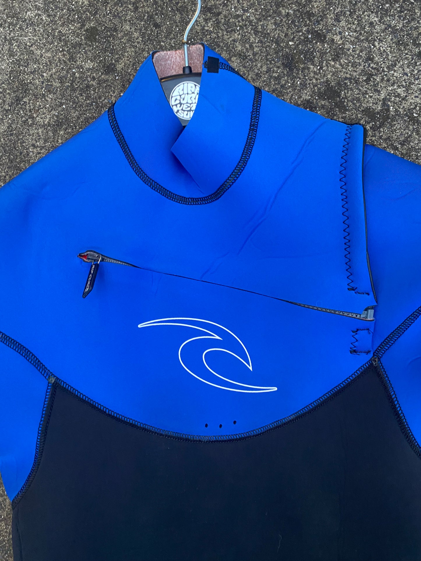 Rip Curl 4/3, E4 Dawn Patrol, Chest Zip, Large Wetsuit Steamer