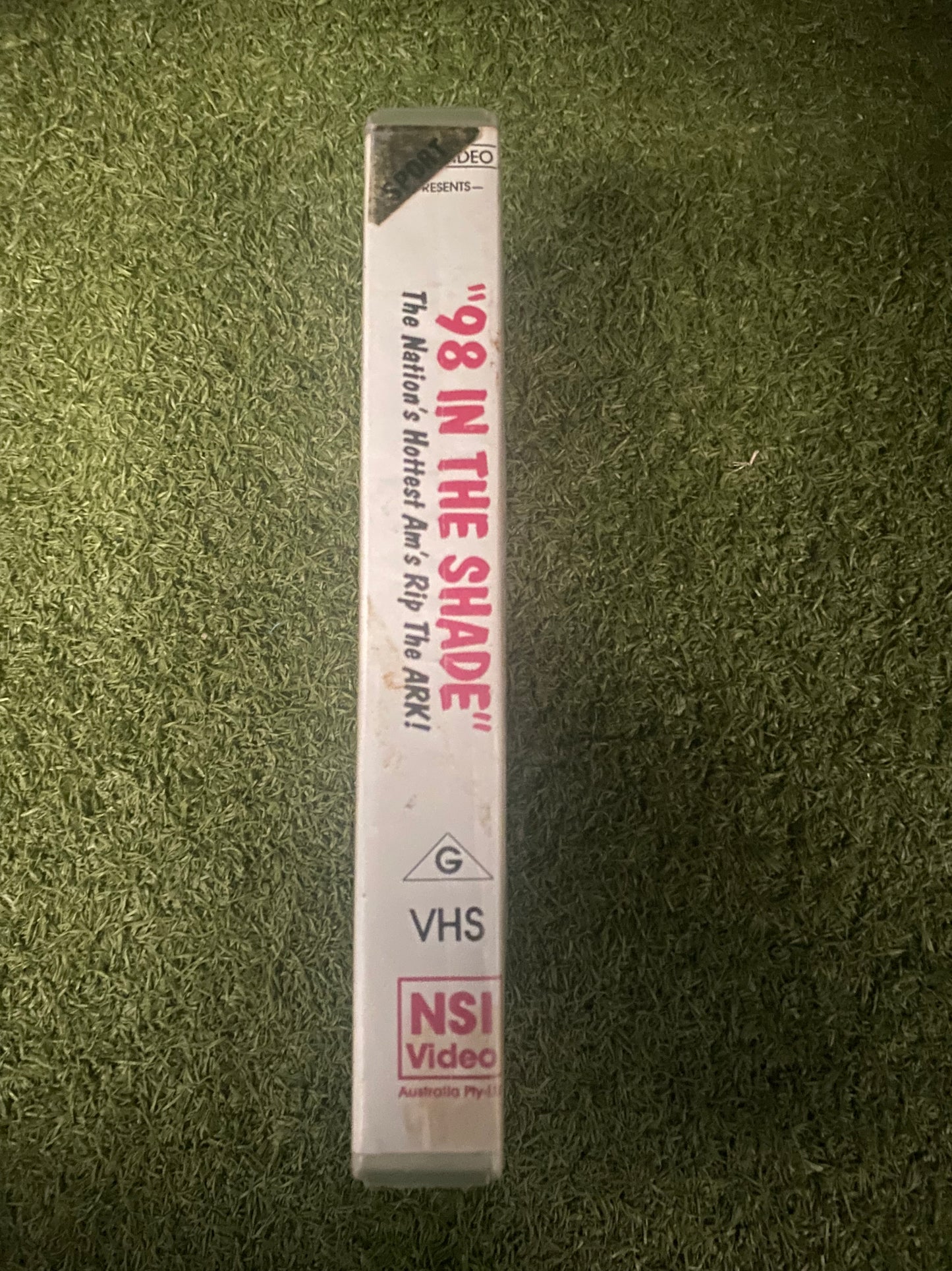 Vintage Skateboard VHS “98 In The Shade” Video Tape Santa Cruz, USA