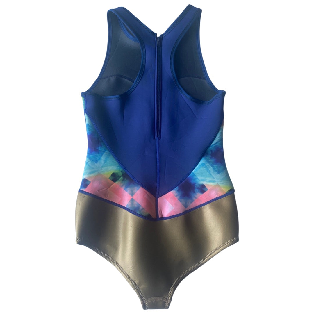Roxy 2mm  Back Zip/ Size 12 Pattern,Print,Colour Capsule