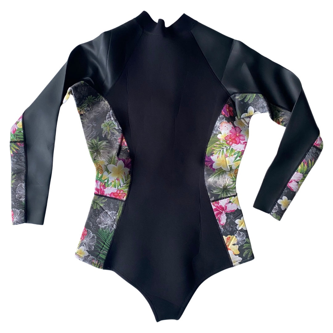 Seaster 2mm  Chest ZipSize 12 Black, Pattern Capsule