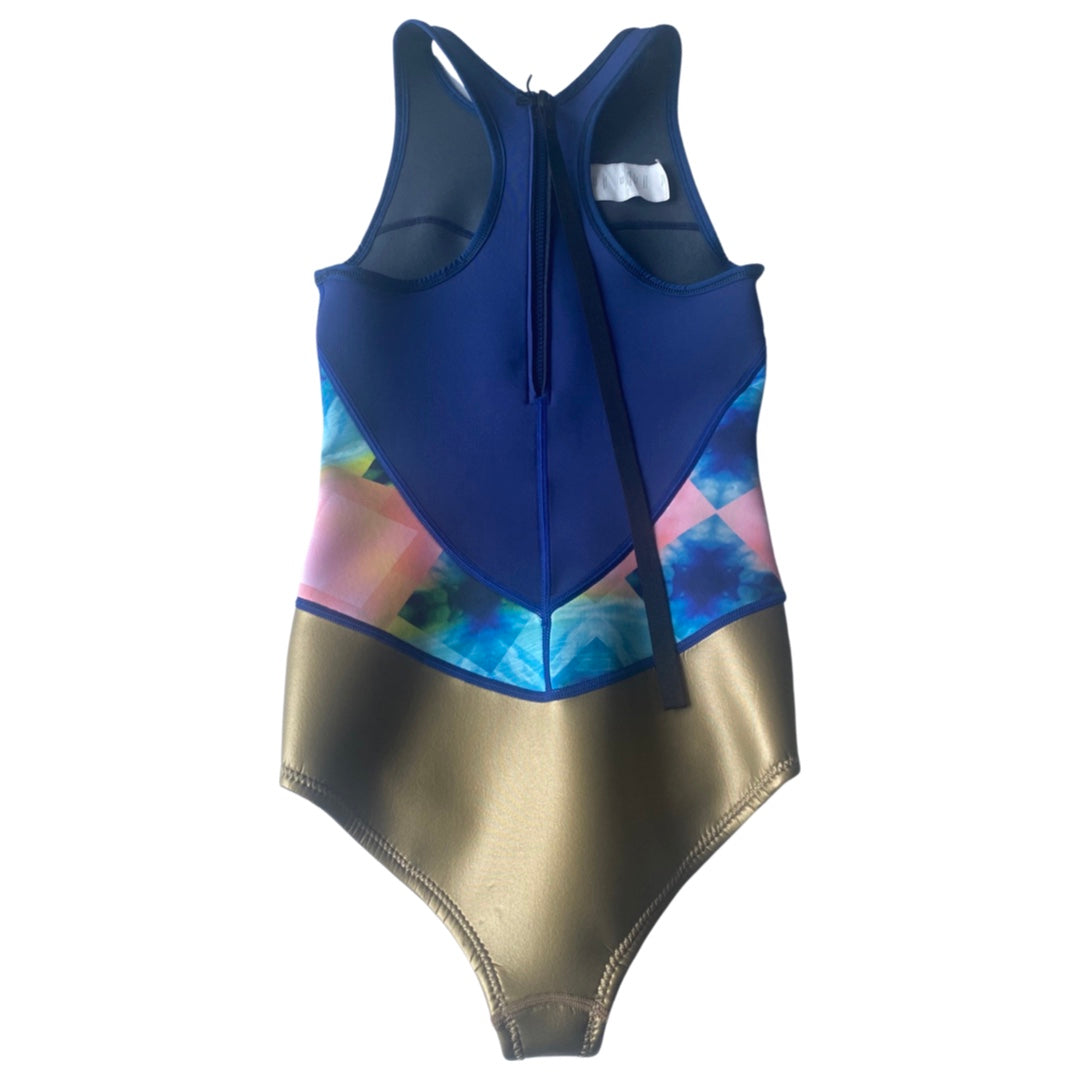 Roxy 2mm  Back Zip / Size 6 Pattern,Print,Colour Capsule
