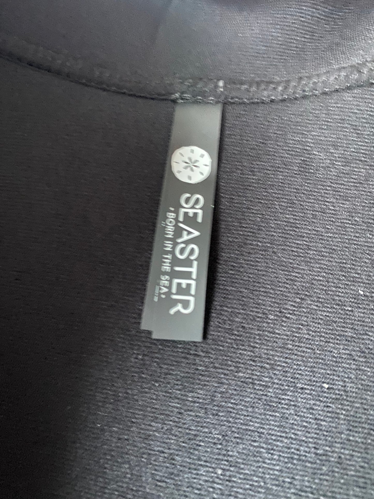 Seaster 2mm  Chest ZipSize 12 Black, Pattern Capsule