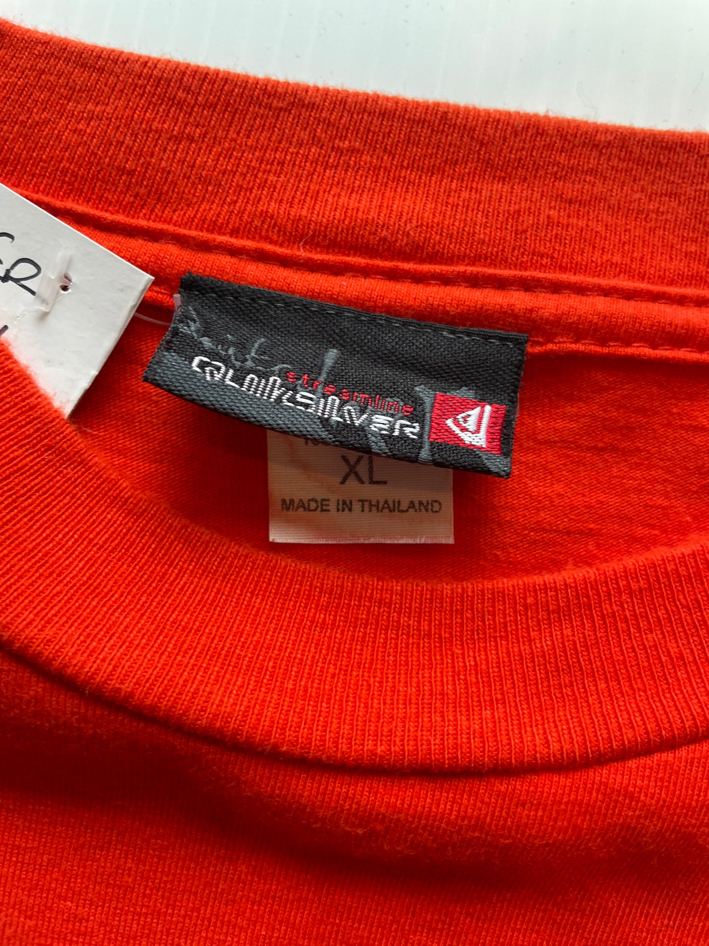 Quiksilver XL Short Sleeve Red T-shirt