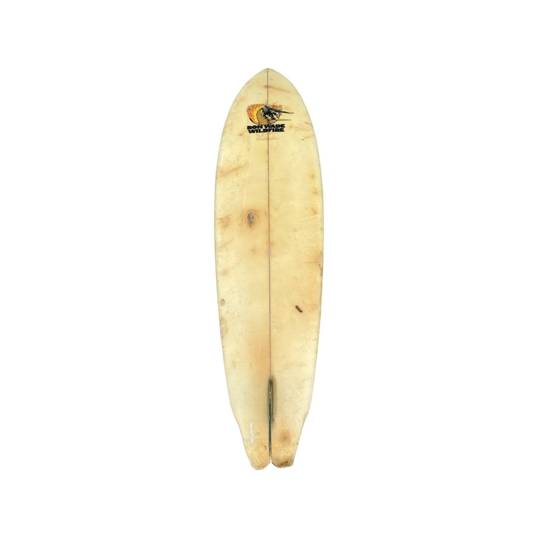 Ron Wade 'Wildfire' Single Fin Swallow Tail with Flyers c.1973