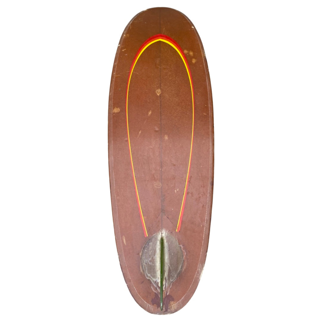 Ron Wade, S- Deck 'Egg' Single fin c.1970