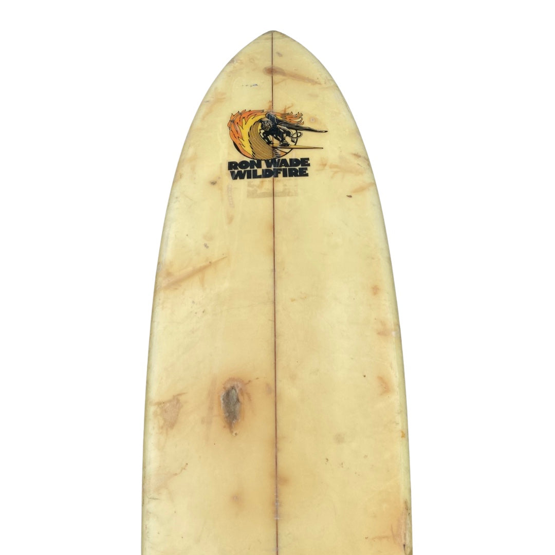 Ron Wade 'Wildfire' Single Fin Swallow Tail with Flyers c.1973