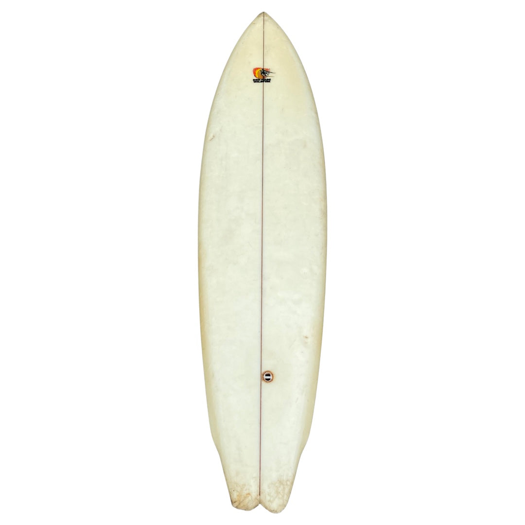 Ron Wade 'Wildfire' Single Fin Swallow Tail with Flyers c.1973