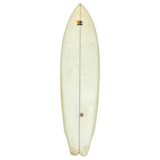 Ron Wade 'Wildfire' Single Fin Swallow Tail with Flyers c.1973