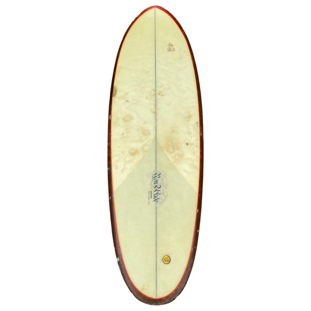 Ron Wade, S- Deck 'Egg' Single fin c.1970