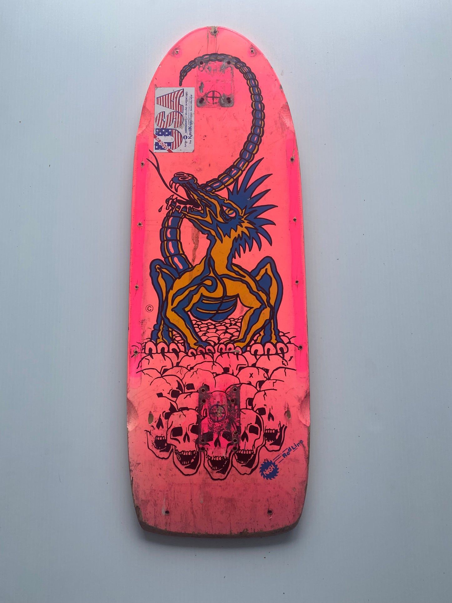 Nash ‘Executioner’ 80’s Wooden Skateboard Deck