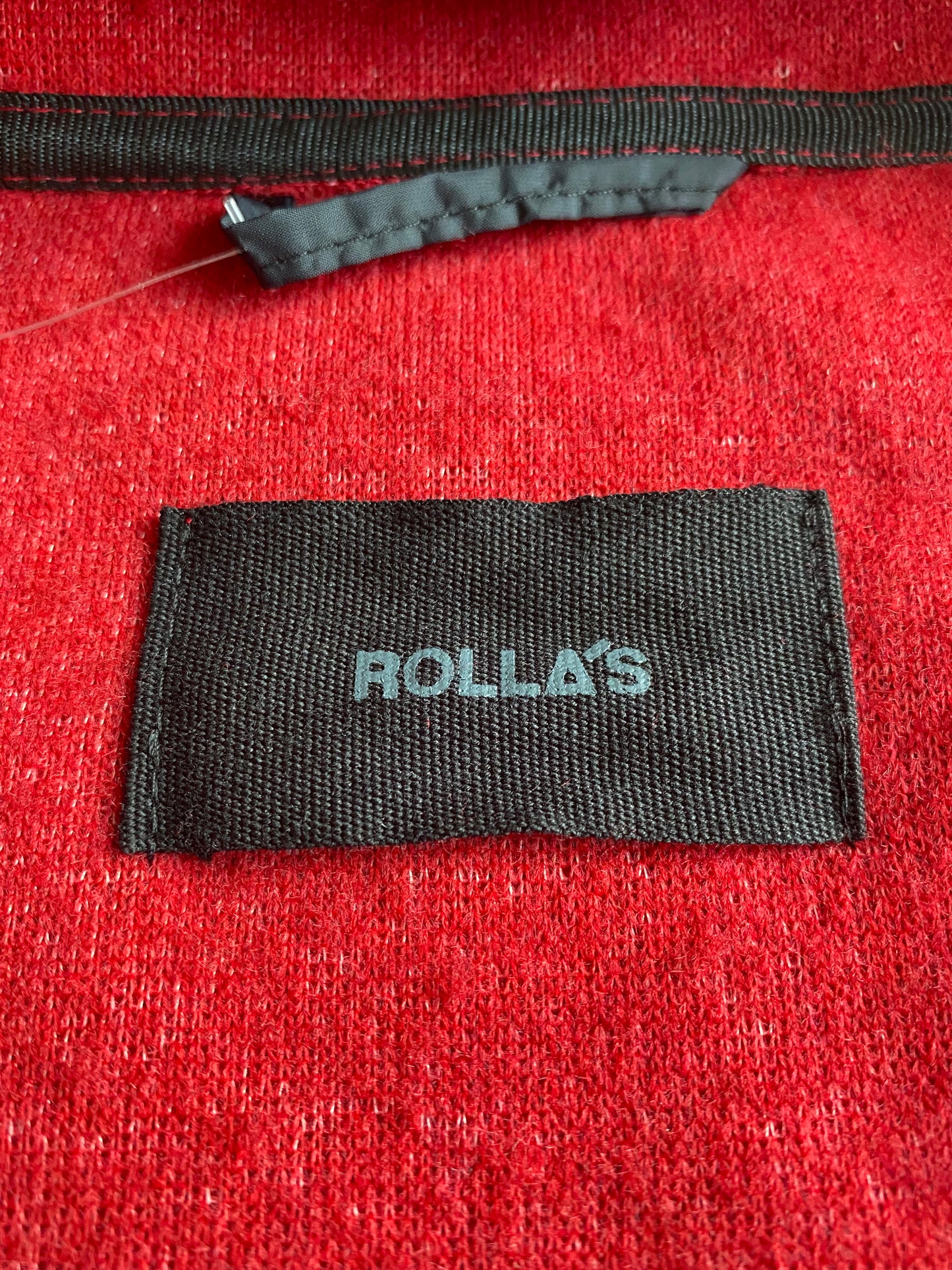 Rolla’s quarter button fleece Size M