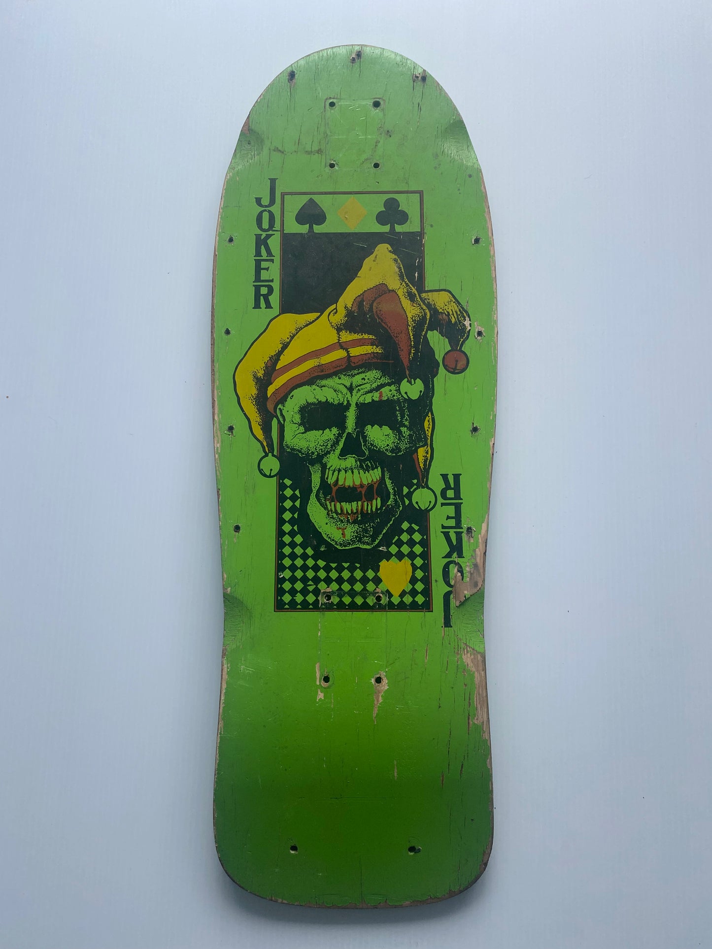 ‘Joker’ 80’s Wooden Skateboard Deck