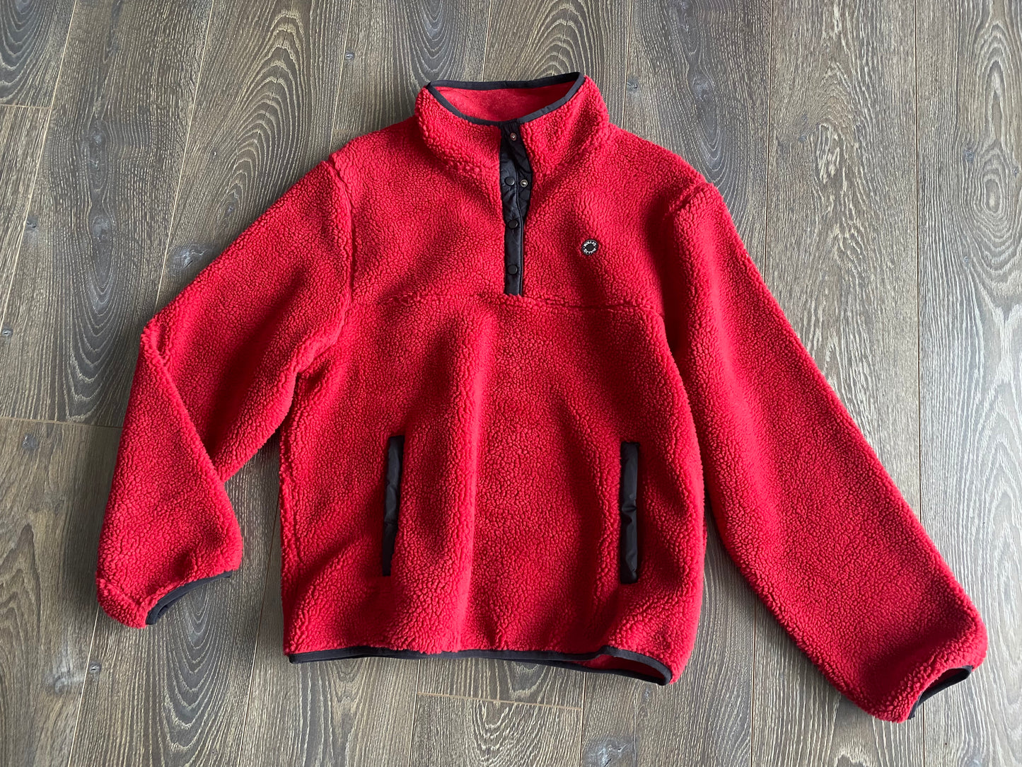 Rolla’s quarter button fleece Size M