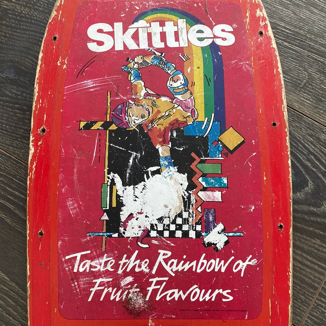 Variflex ‘Skittles’ 1980’s Skateboard Deck