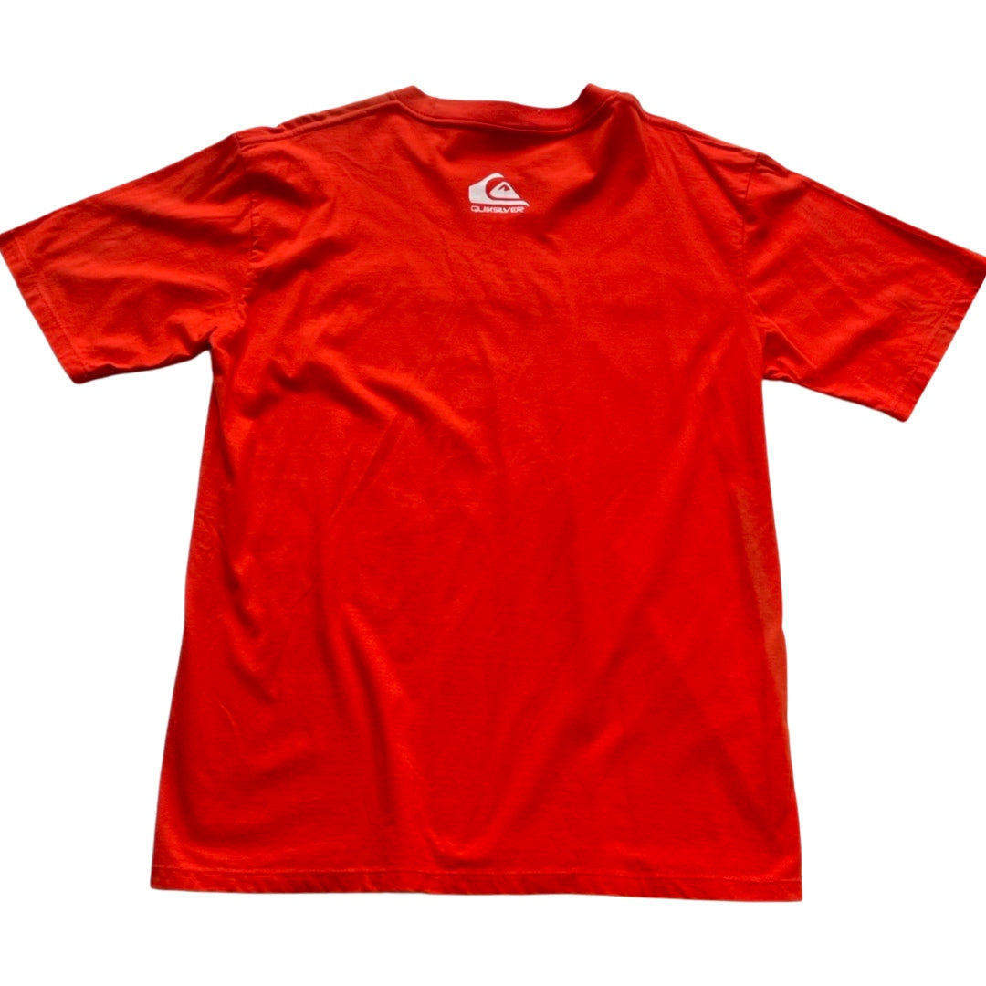 Quiksilver XL Short Sleeve Red T-shirt