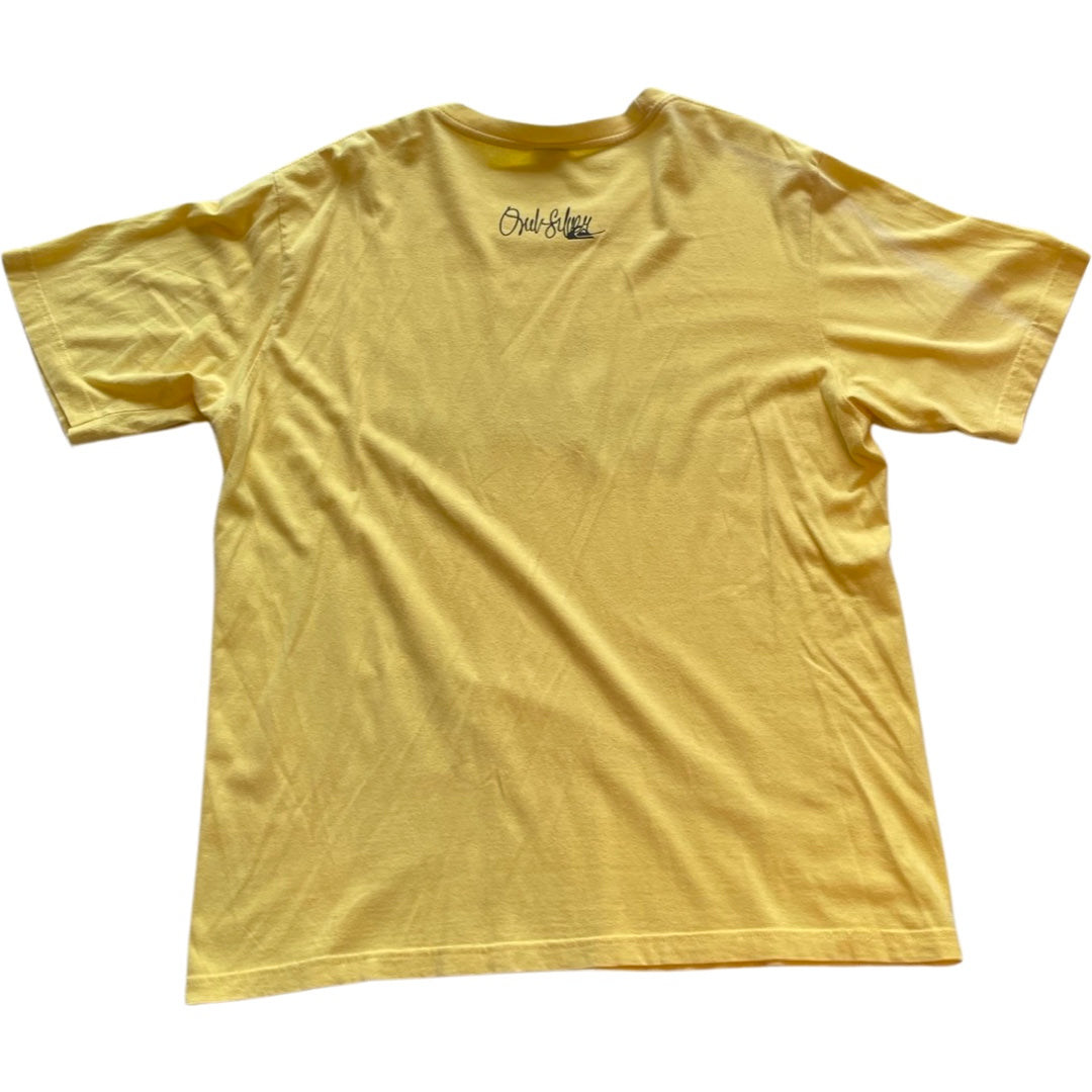Quiksilver Short Sleeve Yellow T-shirt