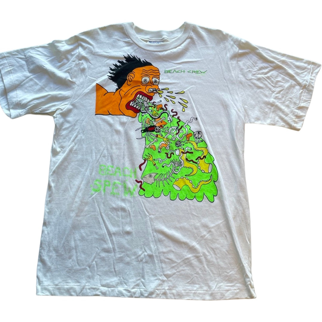 vintage 80's BeachCrew "Beach Spew" T'shirt.