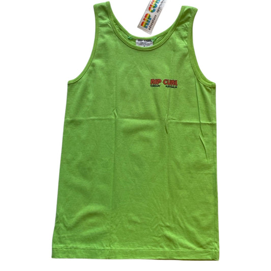 Rip Curl Size M  Green Singlet