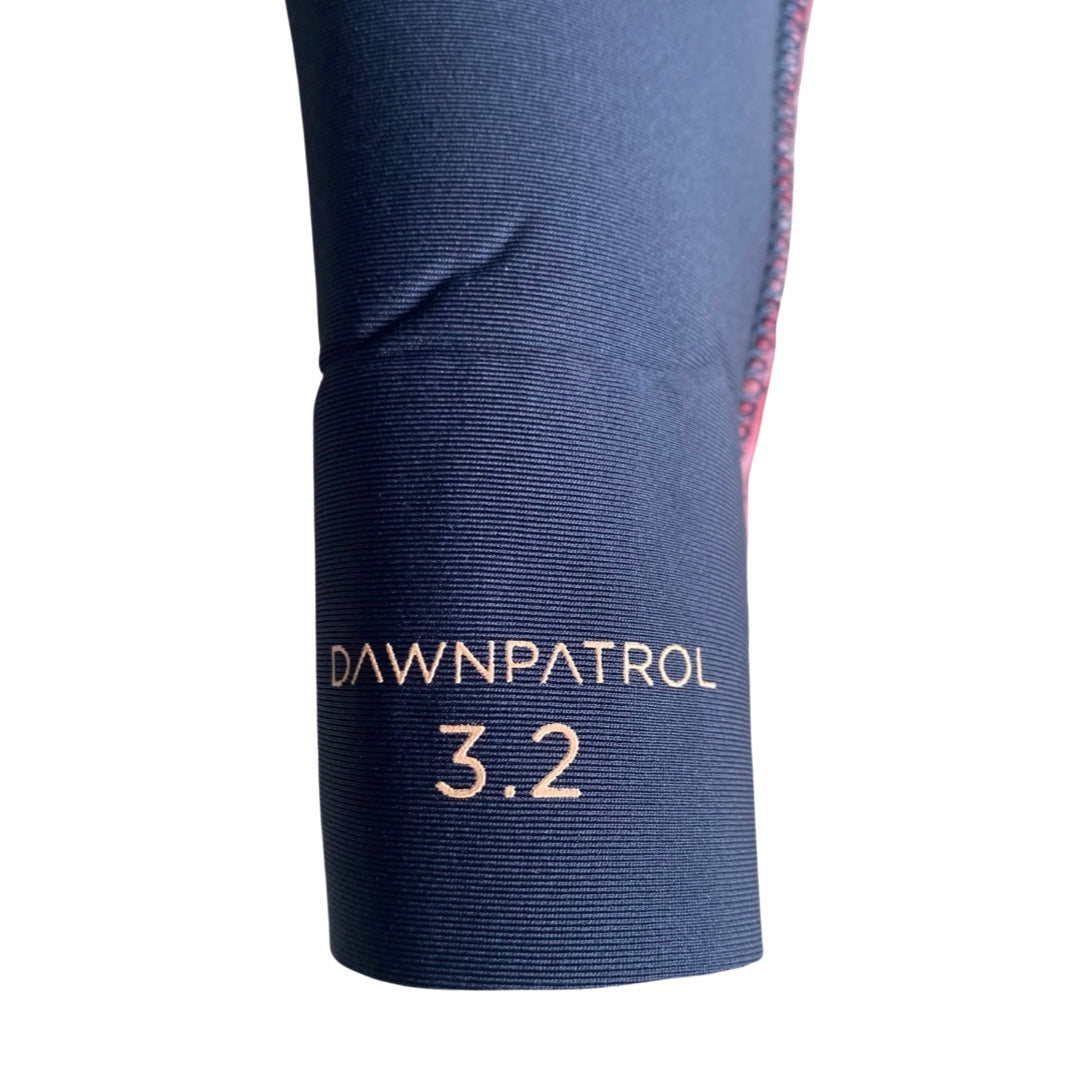 Rip Curl 3:2  Back ZipSize 8 Hibiscus, Navy, Pink Steamer P 24357