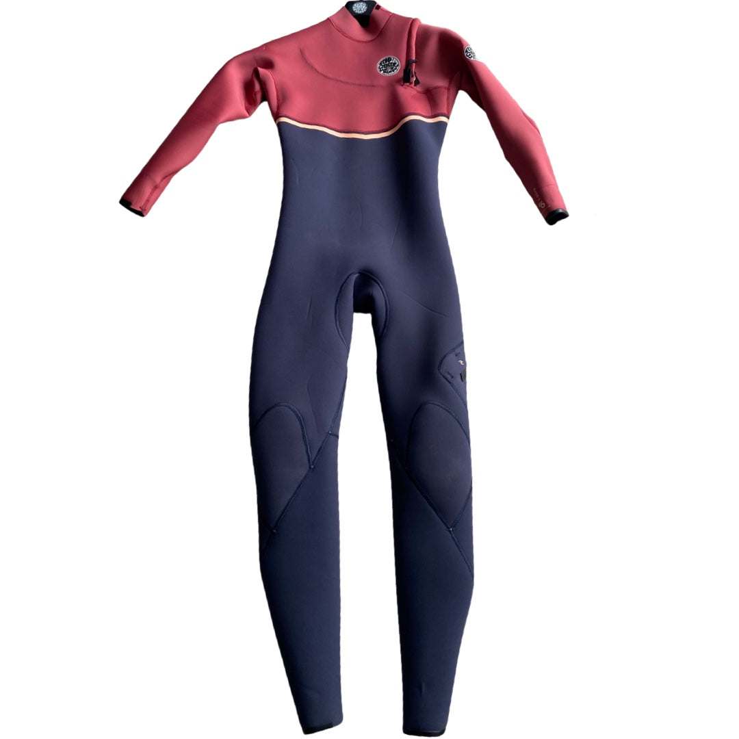 Rip Curl 3:2  Zip FreeSize 8 Pink, Navy Steamer P 29202