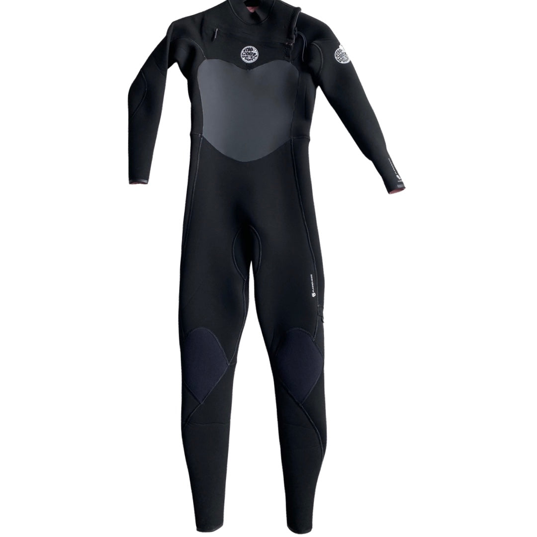 Rip Curl 3:2  Chest ZipSize 8 Black Steamer P 21871